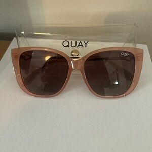 Quay Australia Rose-Tinted Sunglasses